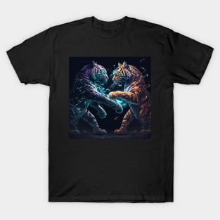 Tigers face to face T-Shirt